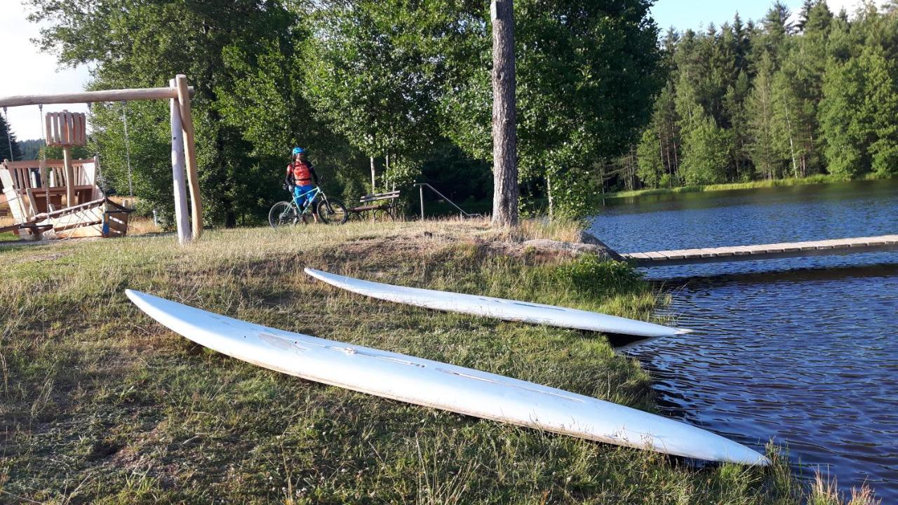 Ferienhaus Am See Im Fichtelgebirge Nagel Exteriör bild